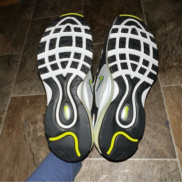 NWOB Nike Shoes Women’s Nike Air Max 97 Og Atlantic Blue/Yellow Dq9131-400 - Picture 11 of 12